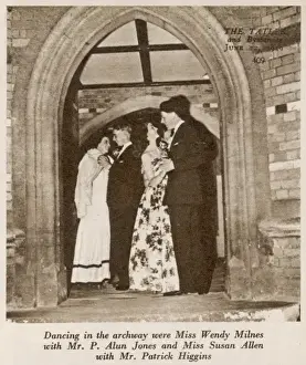 Universities Prints: Dancing at Keble College, Oxford
