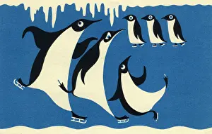 Dancing penguins