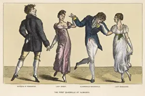 Quadrille Prints: Dancing a Quadrille