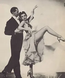 Brochure Prints: The dancing team of Capella & Patricia, USA, 1943