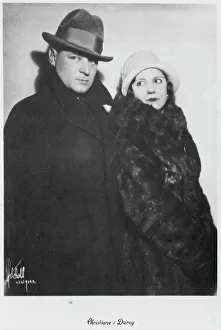 The dancing team of Christiane and Duroy, 1920s