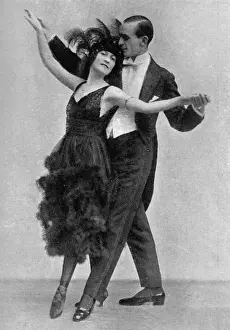 The Dancing Team of Moss and Fontana, London, 1919