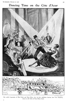 Spotlight Prints: Dancing Time on the Cote d Azur