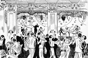 Dancing-time at the Piccadilly Hotel