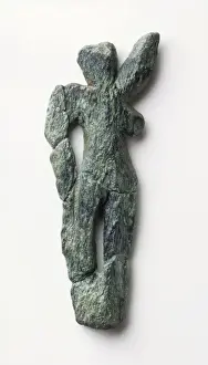 Serpentine Prints: Dancing woman in green serpentine