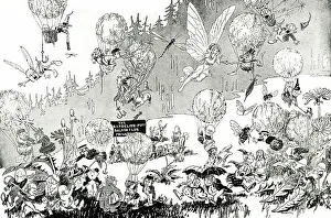 Dandelion Prints: Dandelion-Puff Balloon Club by Thomas Maybank