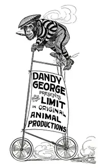 Productions Prints: Dandy George presents The Limit in Original Animal Productions, Bedford Music Hall