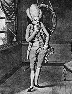 1773 Prints: DANDY / MACARONI 1773