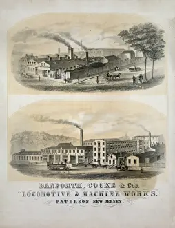 Paterson Prints: Danforth, Cooke & C.s Locomotive & machine works. Paterson