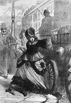 Images Dated 6th January 2012: Dangerous fashions in the street