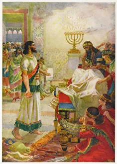 Mysterious Gallery: Daniel and Belshazzar