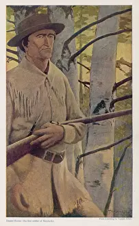 1734 Prints: DANIEL BOONE / ADNEY