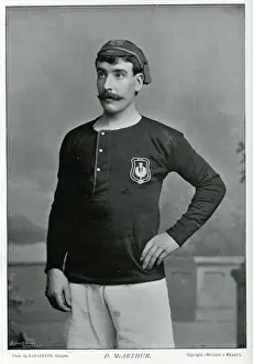 Mcarthur Prints: Daniel McArthur, Celtic, Clyde and Scotland footballer