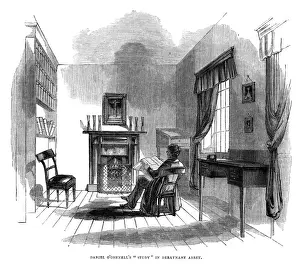 Oconnell Prints: Daniel O connells study in Derrynane Abbey, Ireland