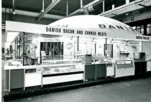 Promotion Prints: Danish food promotion display