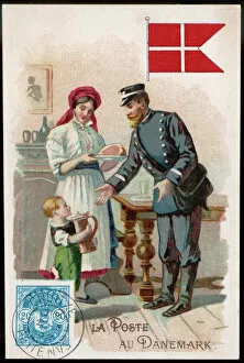 Danish Collection: Danish Postman