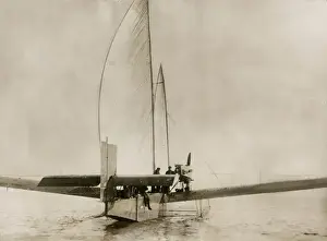 Combining Prints: Danish Sailing Plane