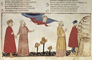 Biblioteca Gallery: DANTE ALIGHIERI (1265-1321). The Divine Comedy