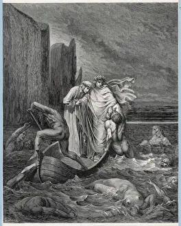 Enemies Prints: Dante Crossing Styx