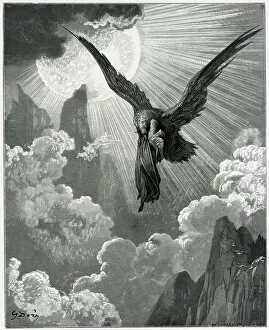 Hell Gallery: Dante and the eagle