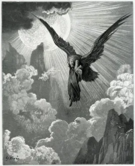 Hell Gallery: Dante and the eagle