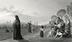 Alighieri Gallery: Dante (Gerome)