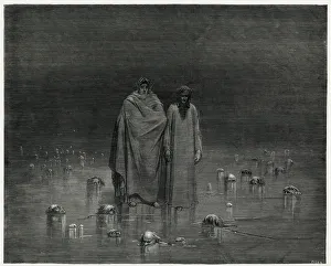 Cold Gallery: DANTE & VIRGIL IN HELL DANTE & VIRGIL IN HELL
