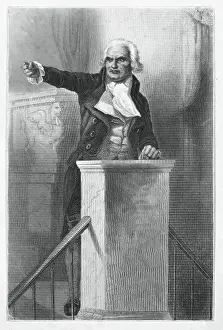 DANTON, Georges Jacques (1759-1794). French revolutionary
