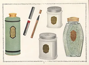 Perfumery Prints: Daphne brand cosmetics from CPC, 1927