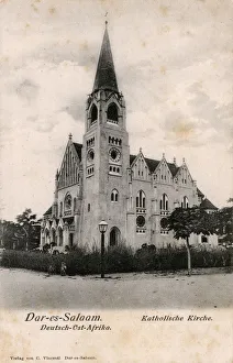 Tanzania Collection: Dar-es-Salaam, Tanzania - Catholic Church