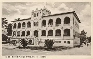 Rick Shaw Prints: Dar-es-Salaam, Tanzania - District Political Office