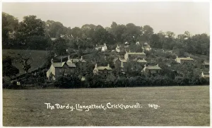 Crickhowell Prints: The Dardy, Llangattock, Crickhowell, Powys, Wales