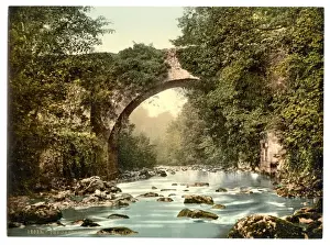 The Dargle Bridge. County Wicklow, Ireland