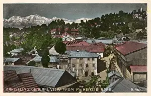 Darjeeling, India - General View from the McKenzie Road