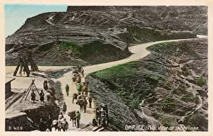 Ridge Prints: Darjeeling, India - View of Jalapahar