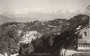 Darjeeling from the Jalapahar Road, India