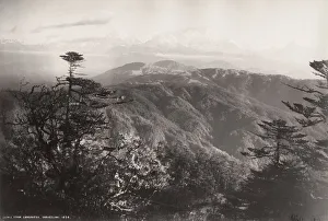 Bourne Prints: Darjeeling viewed from Sandakphu, India