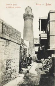 Sombre Prints: Dark backstreet, Baku, Azerbaijan