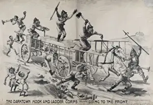 Darktown hook and ladder corps-going to the front