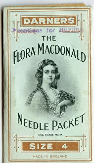 Macdonald Collection: Darners, The Flora MacDonald Needle Packet