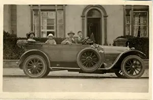 Voiture Prints: Darracq 10-12 Vintage Car / Voiture Ancienne, England