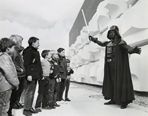 Scary Prints: Darth Vader in Cornwall