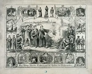 Martin Prints: Das Leben Martin Luthers und die helden der Reformation