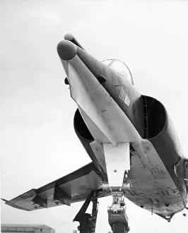 Dassault Etendard IVM at RAE Thurleigh near Bedford 1960