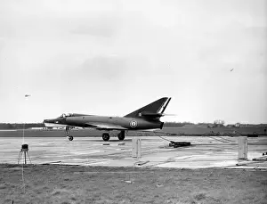 Dassault Etendard IVM at RAE Thurleigh near Bedford 1960