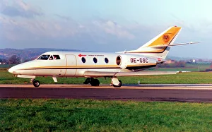 Dassault Prints: Dassault Falcon 10 OE-GSC