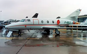 Dassault Prints: Dassault Falcon 100 F-GELT