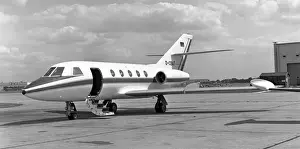 Heathrow Prints: Dassault Falcon 20C D-CBAT