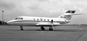 Images Dated 7th June 2021: Dassault Falcon 20C HB-VED