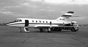 Images Dated 7th June 2021: Dassault Falcon 20E OE-GDP